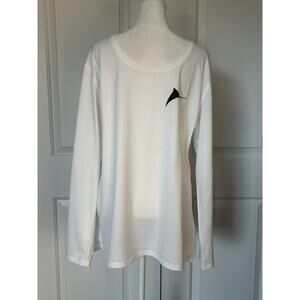 White Grand Marlin Pensacola Beach Graphic Long Sleeve Top XL